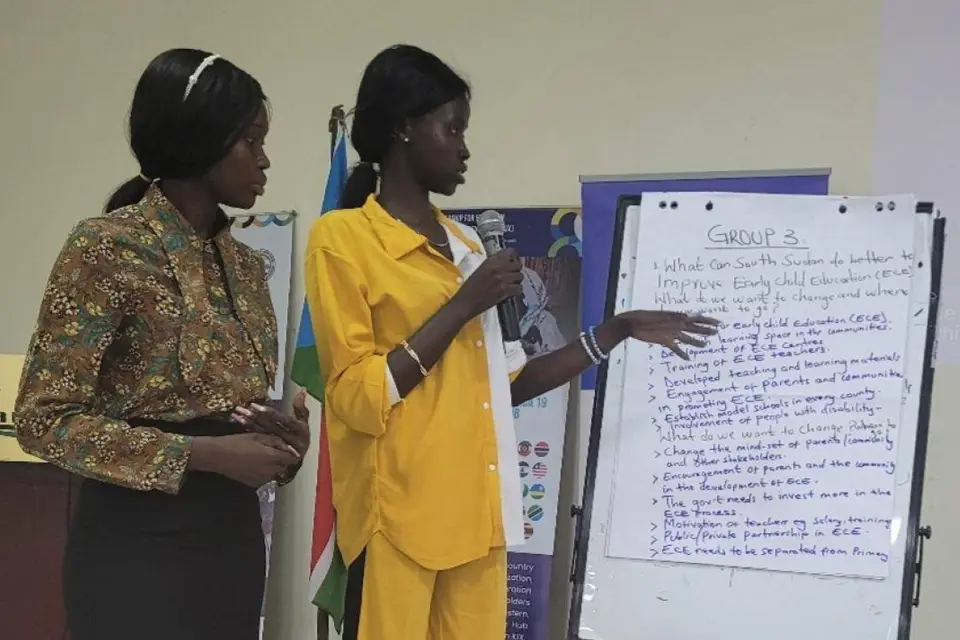 في دولة جنوب السودان تعليم النساء طوق نجاة لتفادي الحرب